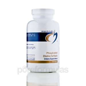  Designs for Health Phosphatidyl Choline 420mg 180 Gelcaps 