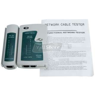 RJ11 RJ12 RJ45 Cat5 Network/Phone Cable Tester
