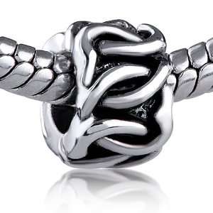  Pandora Style Charm Bead Linked Knot Spacer Bead Chamilia 