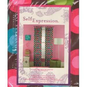  Self Expressions Pop Circle Window Panel Curtain