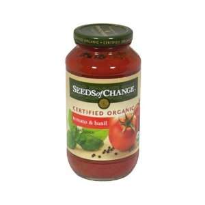   Organic Tomato Basil Pasta Sauce  Grocery & Gourmet Food
