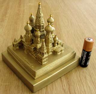 RUSSIA RUSSIAN MOSCOW ST. BASILS POKROVSKY CATHEDRAL CHURCH MODEL 