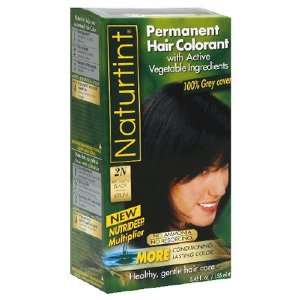  Naturtint Hair Colorant, Permanent, 2N Brown Black, 5.45 