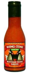 Wing Time Buffalo Wing Sauce   Super Hot  