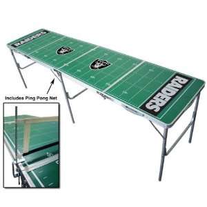    Oakland Raiders NFL Tailgate Table with Net