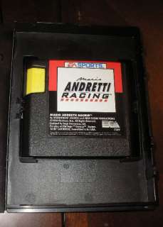 Sega Genesis Mario Andretti Racing, In Case, Instructions Not Included 