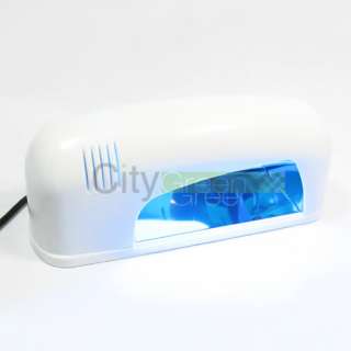 Pro 9W UV Gel Shellac Acrylic Curing Nail Polish Dryer Lamp Light Spa 