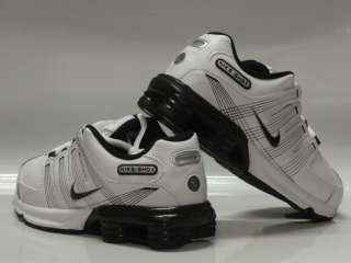 Nike Shox NZ 2.0 Sneakers White Black Preschool 11.5  