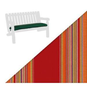   Patio Bench or Swing Cushion   Sunset Stripe Patio, Lawn & Garden