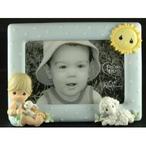 Precious Moments Boy Bunny Blue Picture Photo Frame 4 x 6 NEW