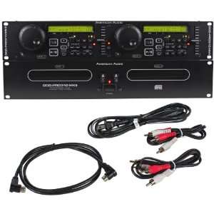    American Audio DCD PRO 310 MKII Dual CD Player Musical Instruments
