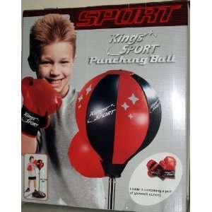   Sports Set w/ Gloves Punching Ball Bag Kids Toy 90 130cm Toys & Games