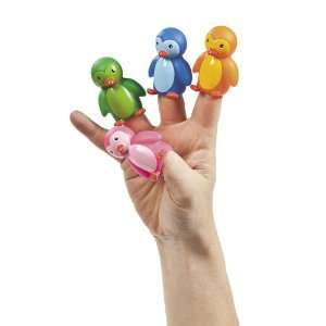  Colorful Penguin Finger Puppets (2 dz) Toys & Games
