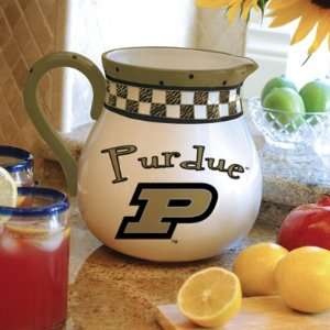   Purdue University Boilermakers Ceramic Drink Pitcher