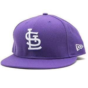   St. Louis Cardinals Basic Purple 59FIFTY Fitted Cap