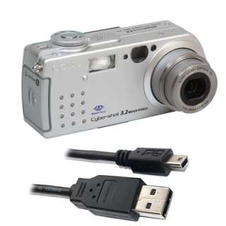 USB 2.0 DATA CABLE FOR SONY CYBER SHOT DSC P5 CAMERA  