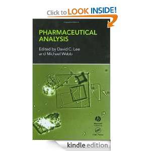 Pharmaceutical Analysis (Sheffield Analytical Chemistry Series) David 