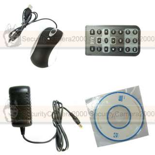 4CH Functional Camera Audio Video DVR Recorder, High Resolution, VGA