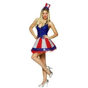 Lets Party By Rasta Imposta Aunt Samantha Adult Costume / Red   One 