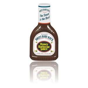 Sweet Baby Rays Sauce Barbacue Honey, 18 OUNCE (Pack of 6)  