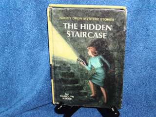 1959 THE HIDDEN STAIRCASE NANCY DREW CAROLYN KEENE # 2  