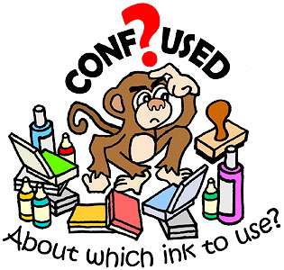 Guide to Rubber Stamp Pads and Inks items in Monkey House Hobby and 