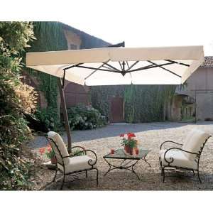   Cantilever Umbrella  Rectangular Heather Beige Patio, Lawn & Garden