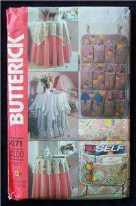 Butterick Tablecloths Shoe Bag Bed Caddy Pattern  
