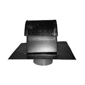 inch Galvanized Steel Duct Fan Roof Cap Vent with Damper Flap 
