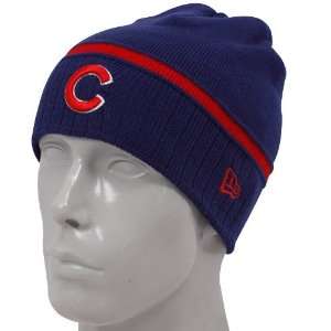  New Era Chicago Cubs Royal Blue Ice Rink Knit Beanie 