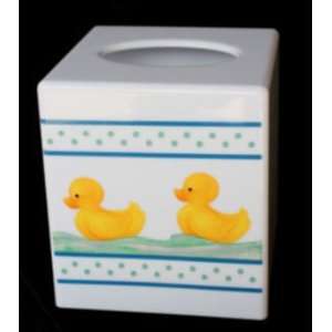  Rubber Ducks in a Row   Tissue Box