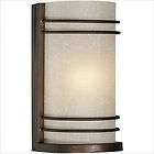 Forte Lighting One Light Wall Sconce in Antique Bronze 