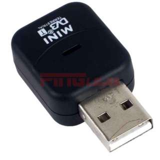 Mini USB DVB T Digital TV Stick Tuner Receiver Recorder w/ Remote H 