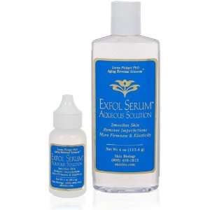 Exfol Serum Hydroxy Acid by Skin Biology 4oz   Salicylic Acid Gentle 