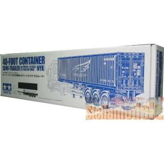 56330 TAMIYA 1/14 NYK 40ft Container Semi Trailer for Tractor Truck 