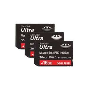  SanDisk 16 GB Memory Stick Pro Duo Ultra Memory Card 