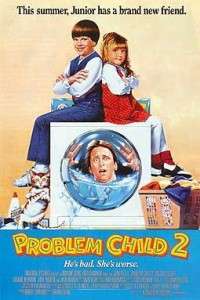 PROBLEM CHILD 2   D/S Original Movie Poster One Sheet  