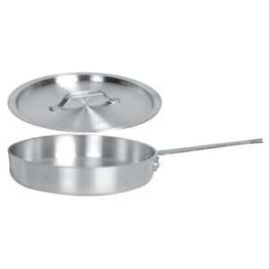 Thunder Group SLSAP070 Saute Pan 7 Quart With Cover Induction Ready 
