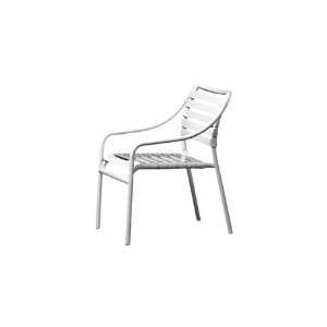   Club Stackable Patio Chair Textured Shell Finish Patio, Lawn & Garden