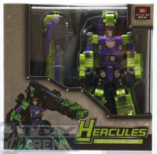 TFC Toys Hercules Dr Crank Devastator X Transformer New  