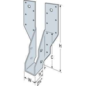 SIMPSON STRONG TIE THA213 2 X 6 ADJUSTABLE TRUSS HANGER  