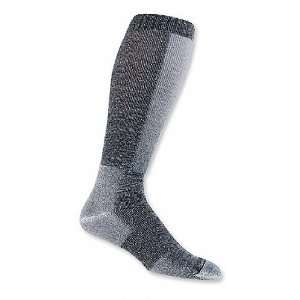  Thorlo Mens Ski Thin Sock, Grey, Large Shoe Size 9.0   12 