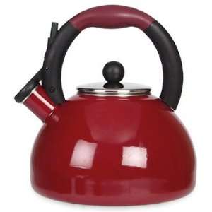  Evco Avalon Red Tea Kettle 2.7 Qt.