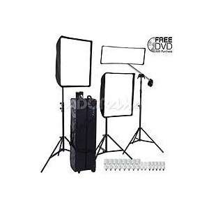   Softboxes, Lightstands, Fluorescent Lamps & Travel Case Camera