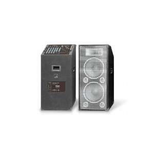  Technical Pro Powered Speaker Set & Mixer System 