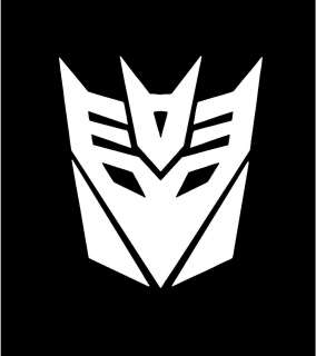   Transformers Symbol Logo Car Vinyl Window Decal Sticker  