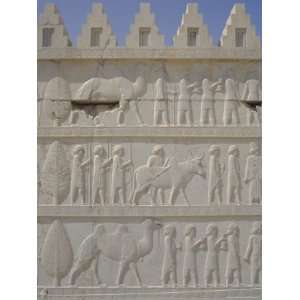 Parade of Nations Carving, Apadana Palace Staircase, Archaeological 