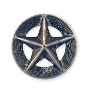   Stamped Steel 1 3d Star Rivetback Concho 71506 09 Toys & Games