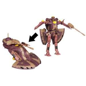  Star Wars Transformers Battle Droid Commander Toys 