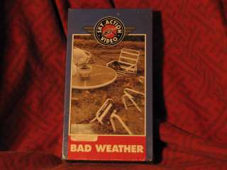 Sky Action Video Bad Weather News Report VHS BRAND NEW  